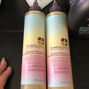 Pureology vinegar hair rinse 2 bottles